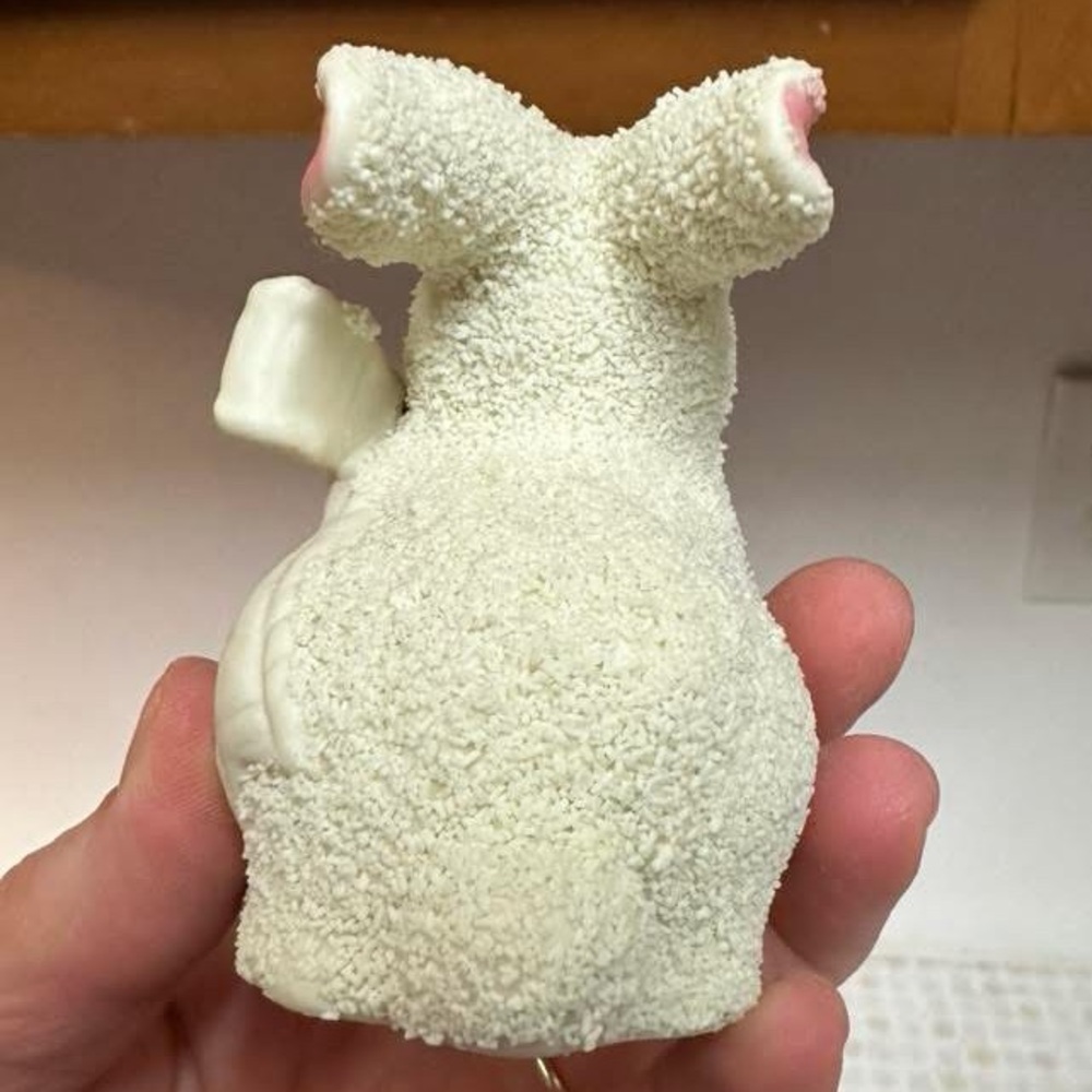 White Rabbit Figurine - Picture 4 of 5